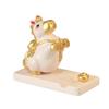 Fortune Bringing Horse Theme Mobile Holder Artistic Rosin Crafted Cellphone Stand Phone Support Stand for Office Decor