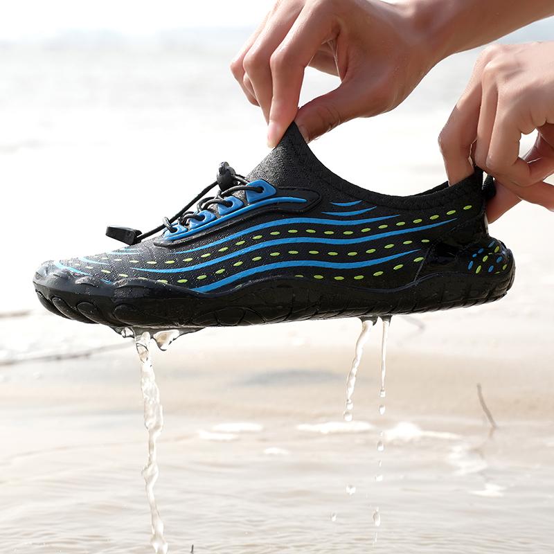 Swimming Aqua Shoes Quick Dry Water Sports Shoes Wading Sneakers Unisex Light Breathable Barefoot Beach Shoes for Surfing Fishing Kayaking