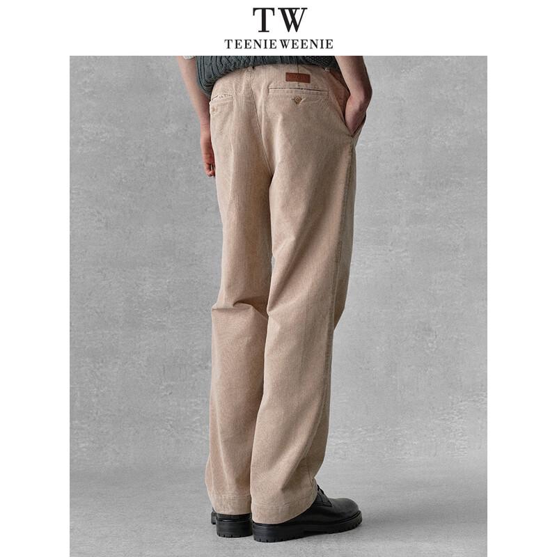 Teenie Weenie Men's Corduroy Straight-Leg Casual Pants