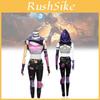 Adorable Purple Jinx Cosplay Costume From Arcane League Of Legends For Gaming Enthusiasts