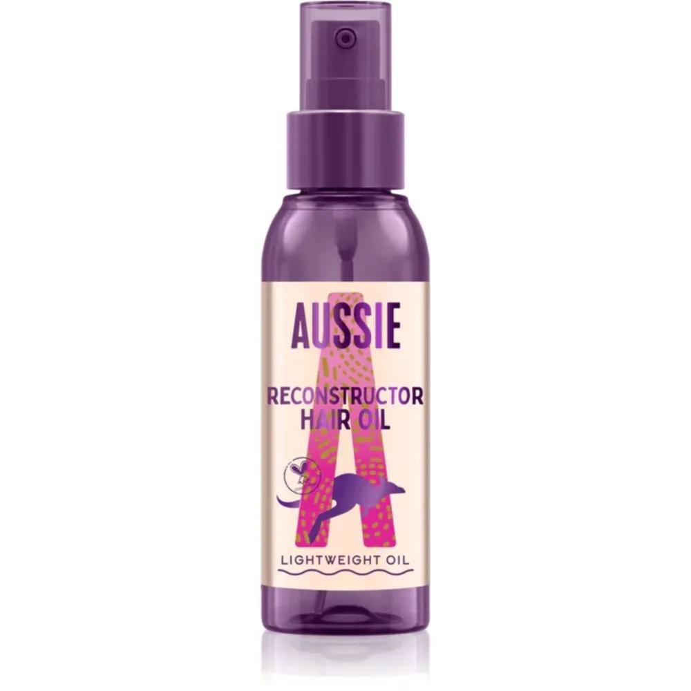 Aussie Reconstructor Lightweight Hair Oil for Damaged, Dry Hair 100ml X 3 Bottles