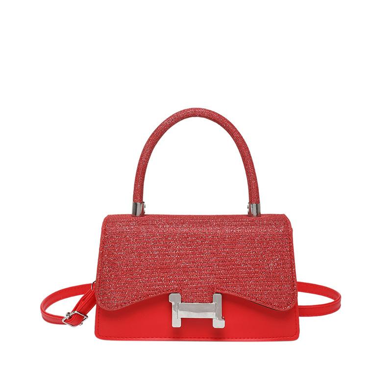 Niche Texture Foreign Style New Versatile Small Square Bag Women's Spring High-end Design Trend Retro Light Luxury Messenger Bag