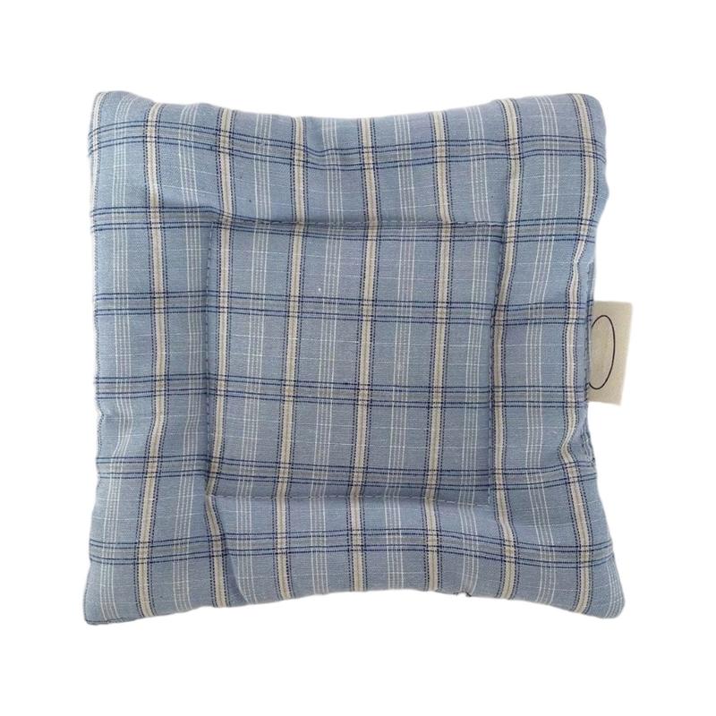 Washable Thick Placemats With Checkered Striped Dot Design Heat Insulation Table Protectors Coasters Small Cushions