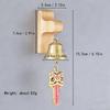 *Wood Door Bell Japanese Wind Chime Wooden Door Bell Entry Door Reminder Doorbell Room Decorative Doorbell New Year Decorations