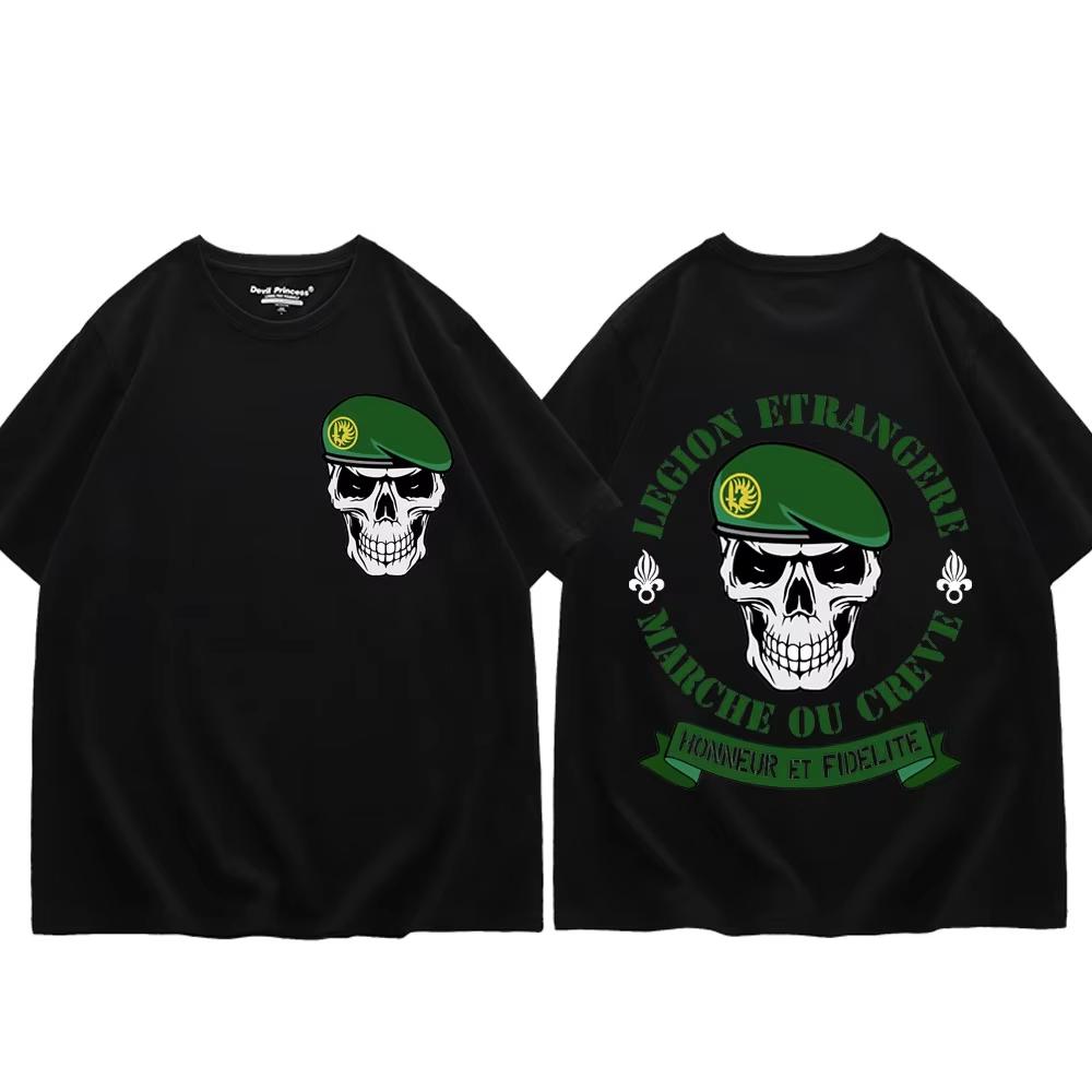 

Футболка в готическом стиле Харадзюку, мужская, ретро, с коротким рукавом, американская уличная, свободный топ с коротким рукавом, повседневная, из чистого хлопка 4XL