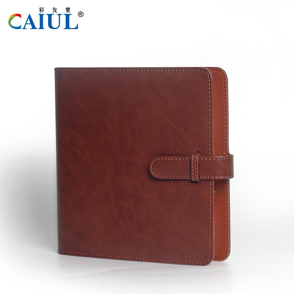 PU Square Card Photo Album Solid 288 Pockets Large Capacity Storage for Instax Camera Polaroid Album Photocard Holder