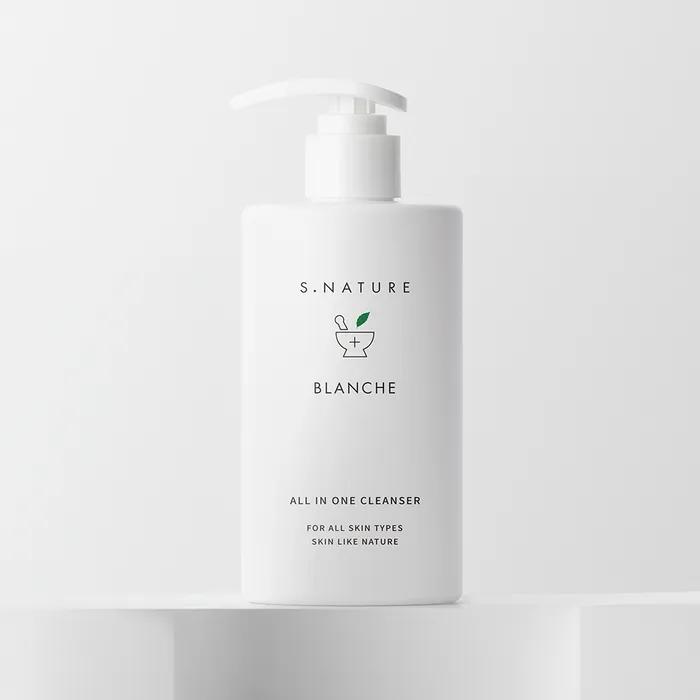 [Gentle Even On Baby Skin] Esnature Blanche Cleanser 260ml