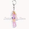 Popular American Singer Acrylic Keychain for Accessories Bag Pendant Key Chain Ring Keychains Jewelry Creative Fans Gifts