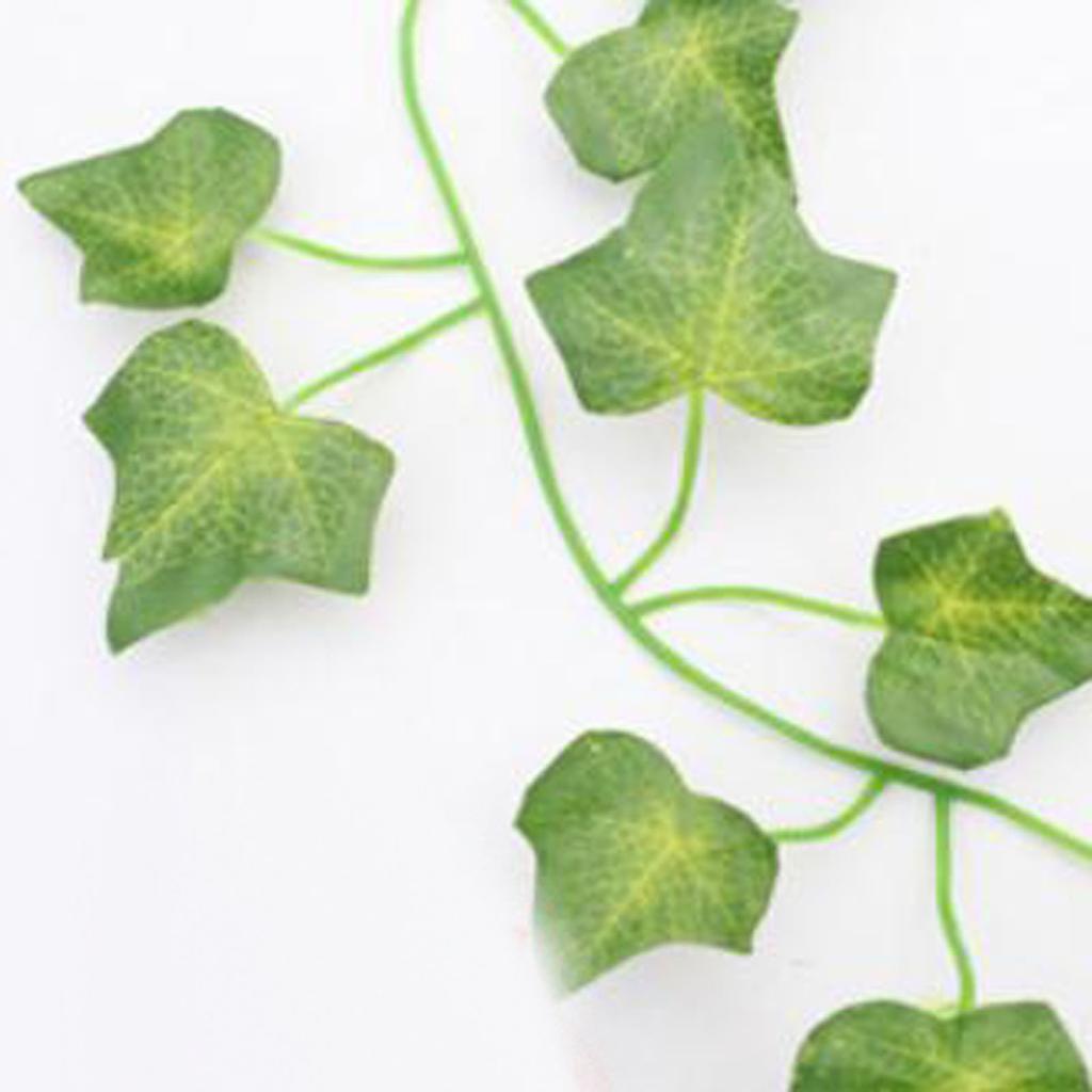 Artificial Ivy Leaf Garland Plants Vine Fake Foliage Flowers Home Decor 10PC
