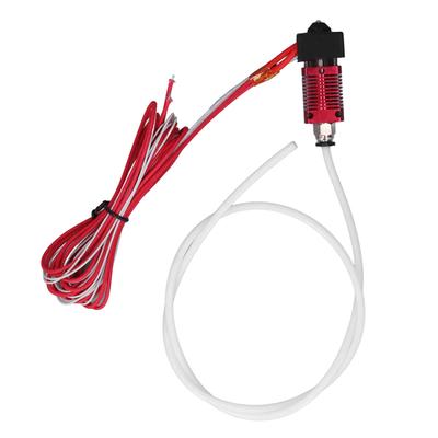 Testa di estrusione per stampante 3D, estrusore, hotend per CR10 fai da te, copertura in silicone, blocco termico in alluminio 12V