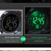 SANDA Camouflage Electronic Watch Outdoor Sports Luminous Student Military Watch Multifunction Digital Electronic Watch