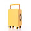 26" Wide Pull Rod Luggage: 20" Lightweight Female Carry-on Suitcase with Silent Wheels and Password Lock.