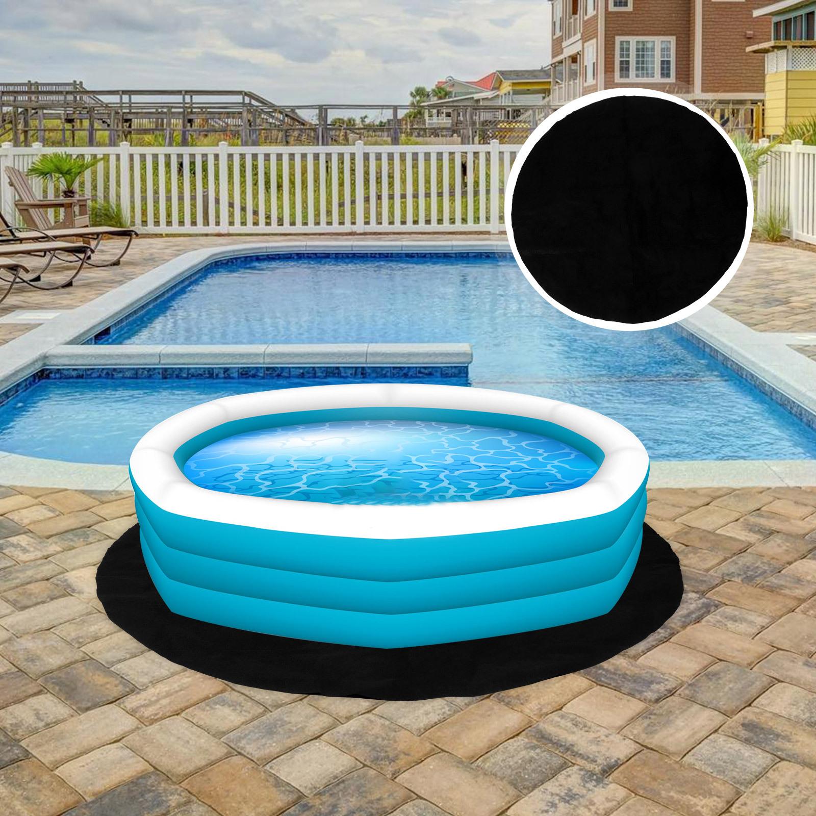 Waterproof Non-Slip Round Mat for Hot Tub Floor Cushion High Absorbency Anti-Fatigue Pad Ideal Yoga Kitchen Pet Bbq Car