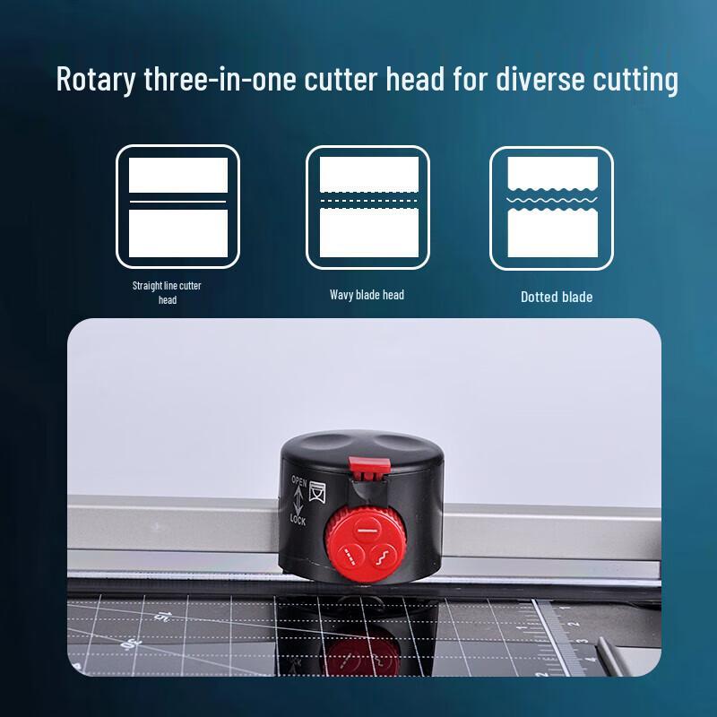 HOOYE A3/A4 Thermal Laminator with Trimmer and Corner Rounder CN Plug (adapter Included)