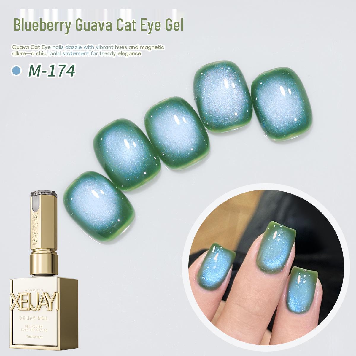 

2025 Advanced Minimalist Guava Glass Bead Cat Eye Gel Polish - Popular Salon Color