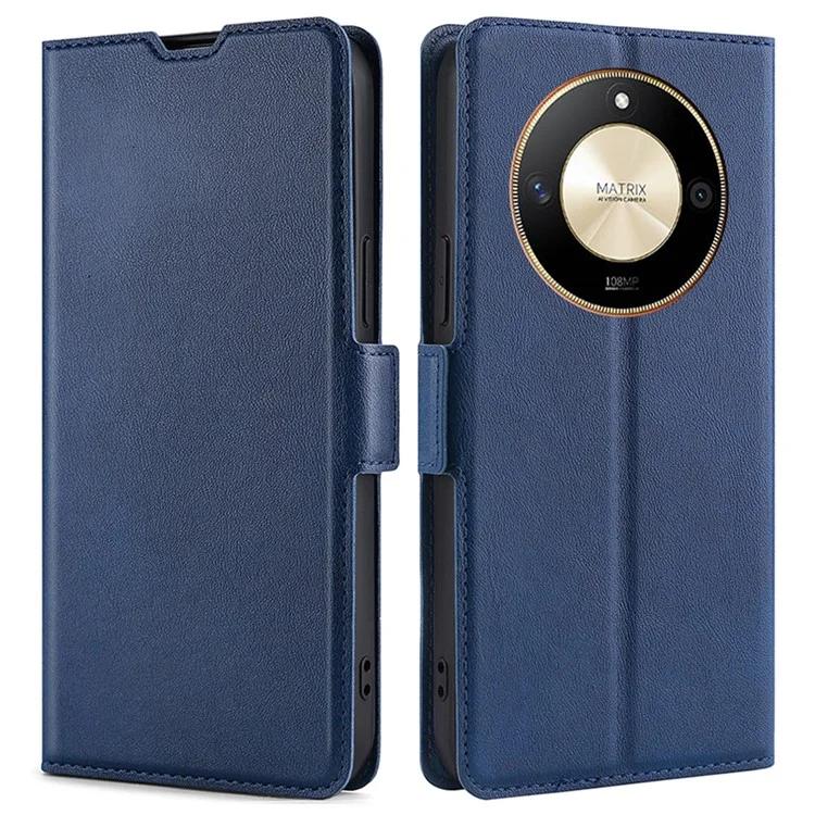 

For Honor X50 Case Scratch-resistant Stand Card Slot PU Leather Phone Cover