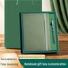 A5 Soft Leather Sheepskin Notebook Gift Set with Custom Logo Option