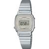 Casio LA670WEA-8AEF Women's Quartz Digital Watch with Stainless Steel Strap Silver