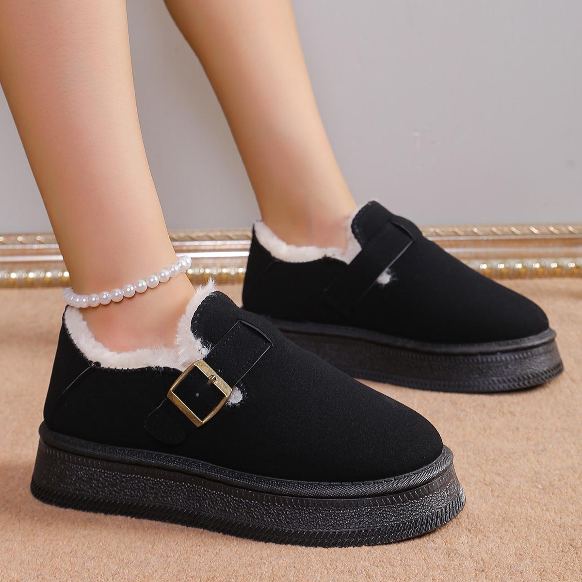 Женские меховые зимние ботинки — фото 6