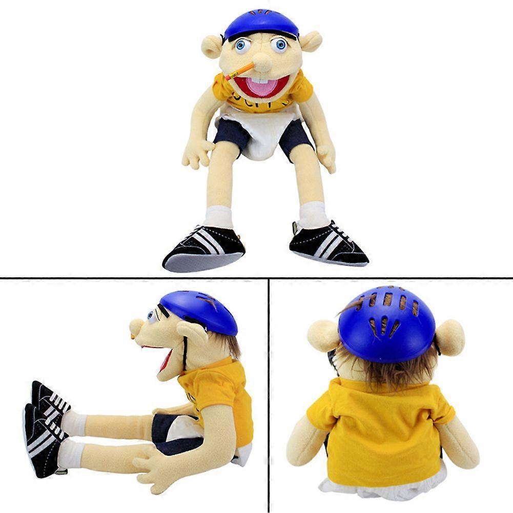 Jeffy Phoebe Sister Hand Puppet Plush Toy Phoebe Hat Hand Doll Game Stuffed Doll Kids Gifts