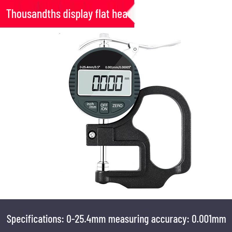 High Precision Digital Thickness Gauge for Steel and Pearl Measuring