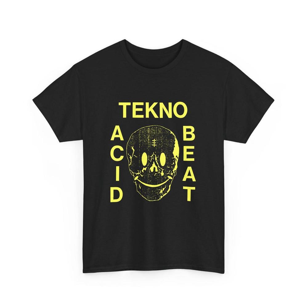 

Tekno Acid Beat Tee-Shirt, Genesis P-Orridge Acid House, Unisex T Shirt S