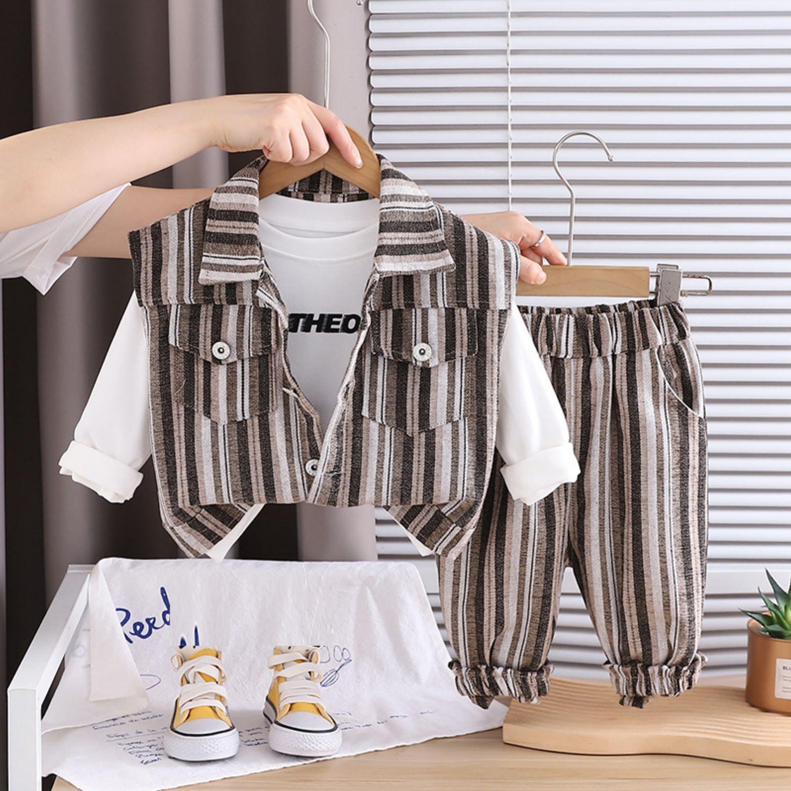 

Детский повседневный комплект с длинным рукавом, удобные наряды для повседневной носки 100