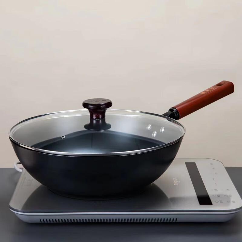 Fumeida 32CM Cast Iron Wok