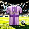 2026 Sommer England Fußball Stil Sport Schnelltrocknendes Herren-T-Shirt Mode Aufdruck Lässig Damen Kurzarm Herren Sport T-Shirt