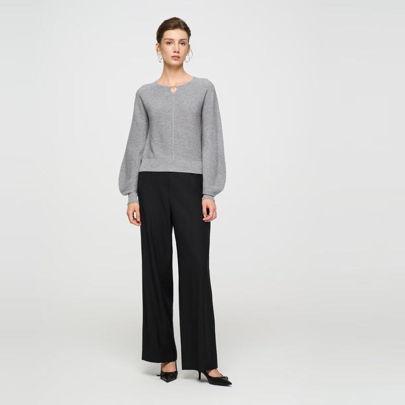 ELLASSAY Women's Elegant Simple Pullover Knit Sweater