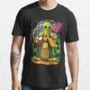 Edm Mushroom Alien Trippy Music Concert Politics Movie Film Funny T Shirt