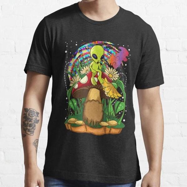 edm mushroom alien trippy music concert politics Movie Film Funny T Shirt S