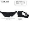 Porter Girl Mousse Waist Bag Black (S) 751-18182