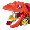 Dinossauro Hauler Track Toy Educacional para Meninos, Engraçado Transforma-se em Dino Idades 3 Anos