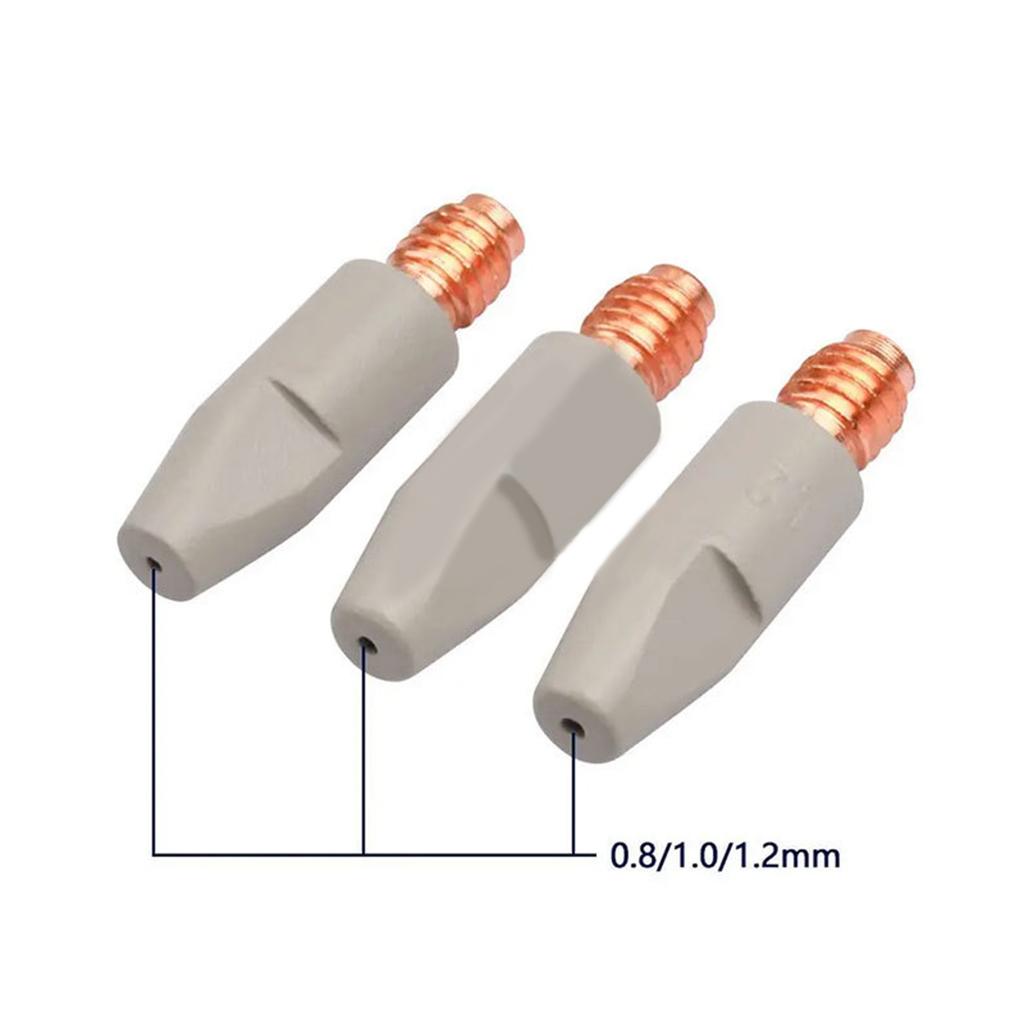 8pcs Conductive Nozzle Rods Conductive Nozzle Extension for 36KD Welding Guns Precision Designs for Enhances Efficiency