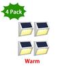 Solar Lights LED Stainless Steel Outdoor Deck Lights Solar Powered Waterproof Step Light for Outside Backyard Fen Stair