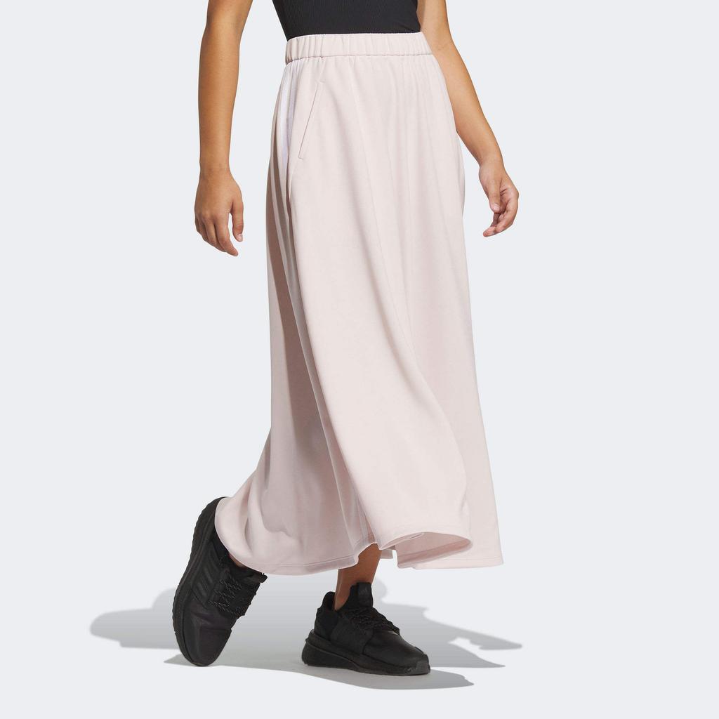 adidas Saisonale Spowers Lässiger Langer Rock Damen Hellrosa IM8725