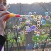 Create Stunning Smoke-Filled Bubble Shows with Dry Ice Bubble Blower