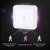 Motion Controlled Human Body Sensor Led Night Light Smart Battery Operated For Baby Room Hallway Pathway Home Light