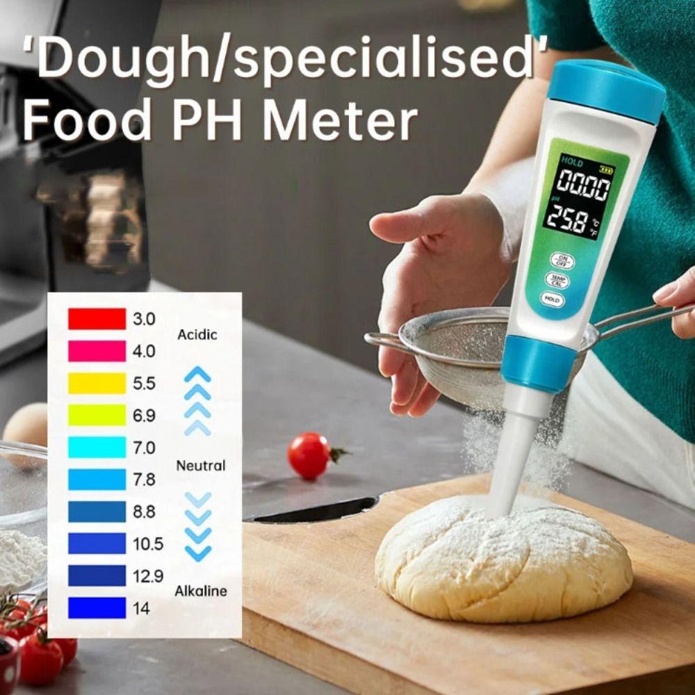 Digital Display PH Meter High Accuracy Water Quality Tester Acidity Analyzer  Food Testing