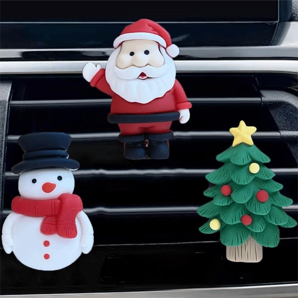 Resin Car Air Outlet Aroma Diffuser 3D Air Vent Fragrance Clip Car Interior