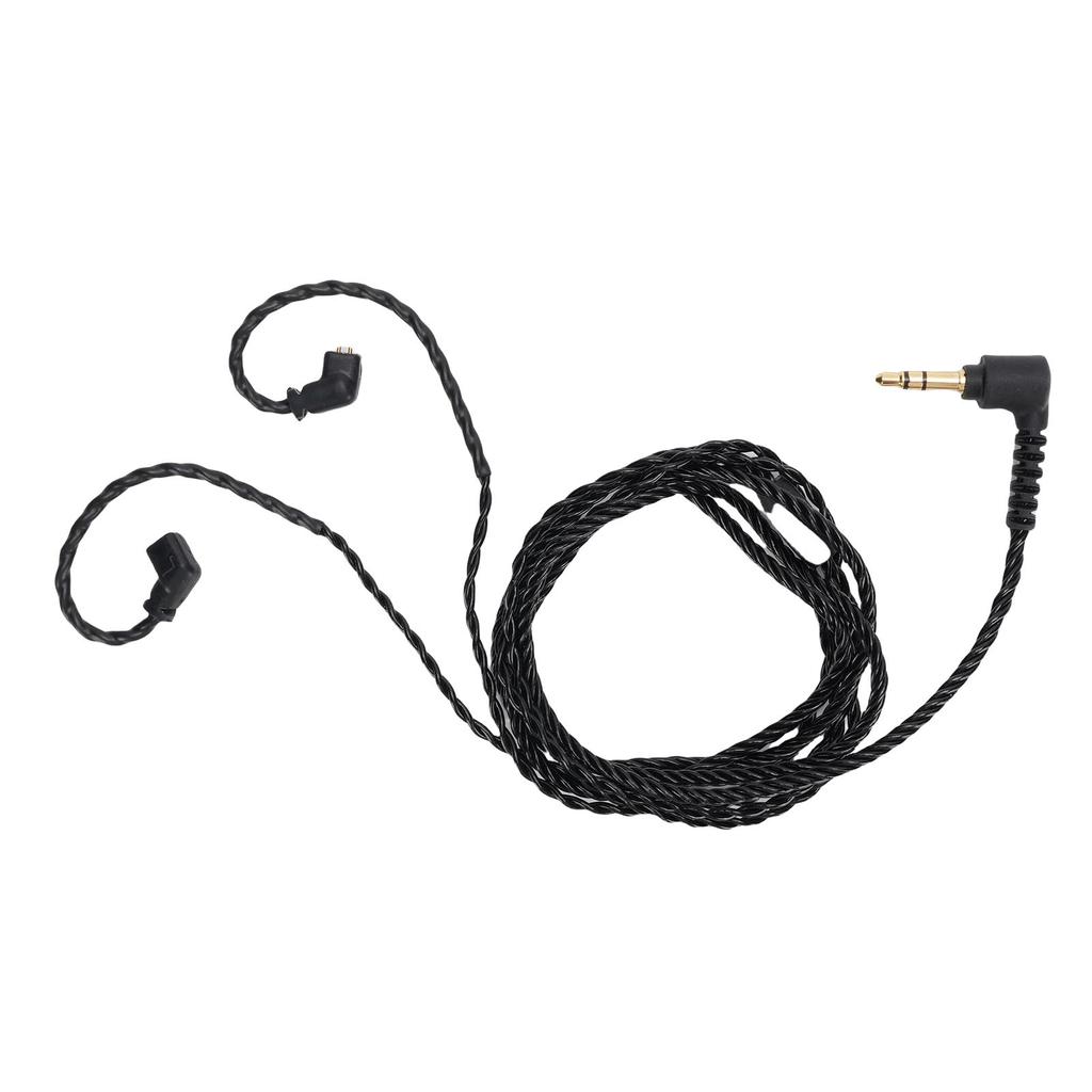 IEM Cable Fit for KZ ZS10 PRO AS16 ZES AS24 2 Pin OFC 3.5mm Male to QDC 0.78 Earphone Extension Cord Replacement
