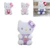 Cute Katie Cat Plush Toy Keychain Adorable Cartoon Kitten Doll Bag Pendant Stuffed Animal Keyring Characters)