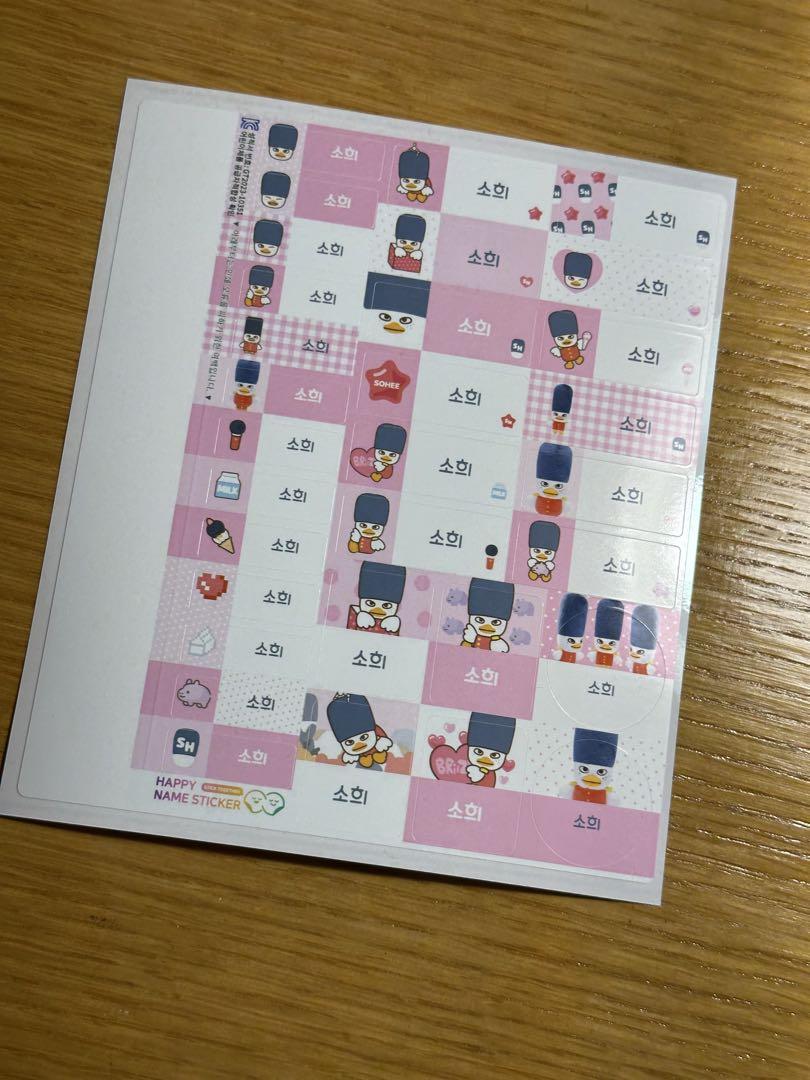 

[USED] WE LITTLE RIIZE PARK Sticker Sohee