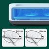 Compact Ultrasonic Cleaner with UV Sterilization for Glasses and Jewelry