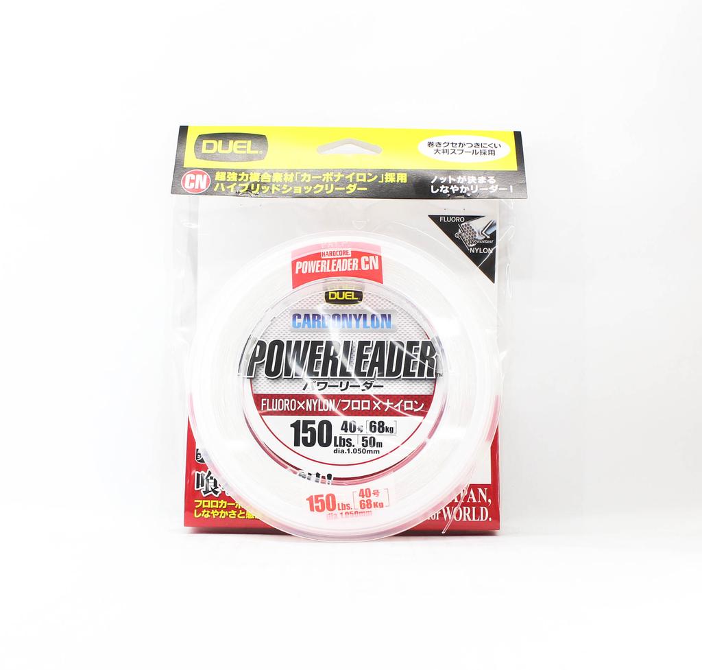 Yo Zuri Duel Powerleader Amestec Nailon Fluorocarbon 50m 150lb H3337 (1134)