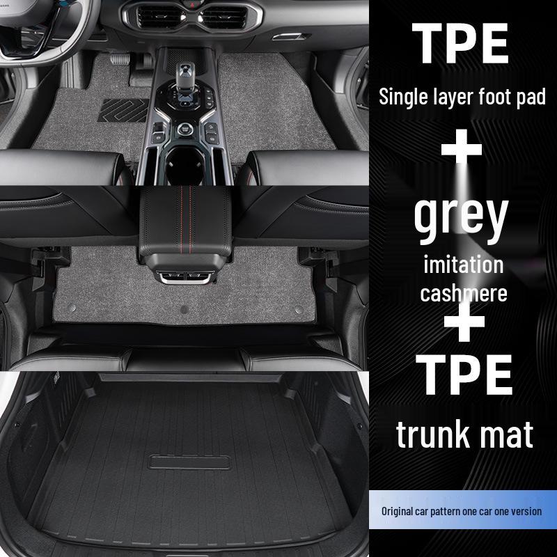 Changan Uni-K 21-24 Dywaniki podłogowe TPE - Pełne pokrycie, Dopasowane na miarę