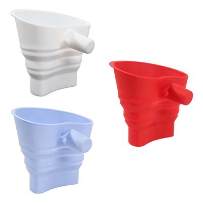 Folding Silicone Funnel Anti-Spill Household Mixer Flour Funnel Reusable Dough Kneading Machine Accessory