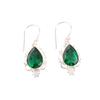 Chrome Diopside Gemstone 925 Sterling Silver Earrings Jewelry For Christmas Gift EE-163-9