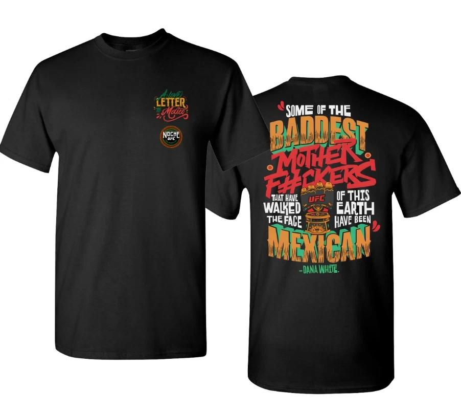 

UFC Noche Love Letter Unisex T-shirt Black 4XL